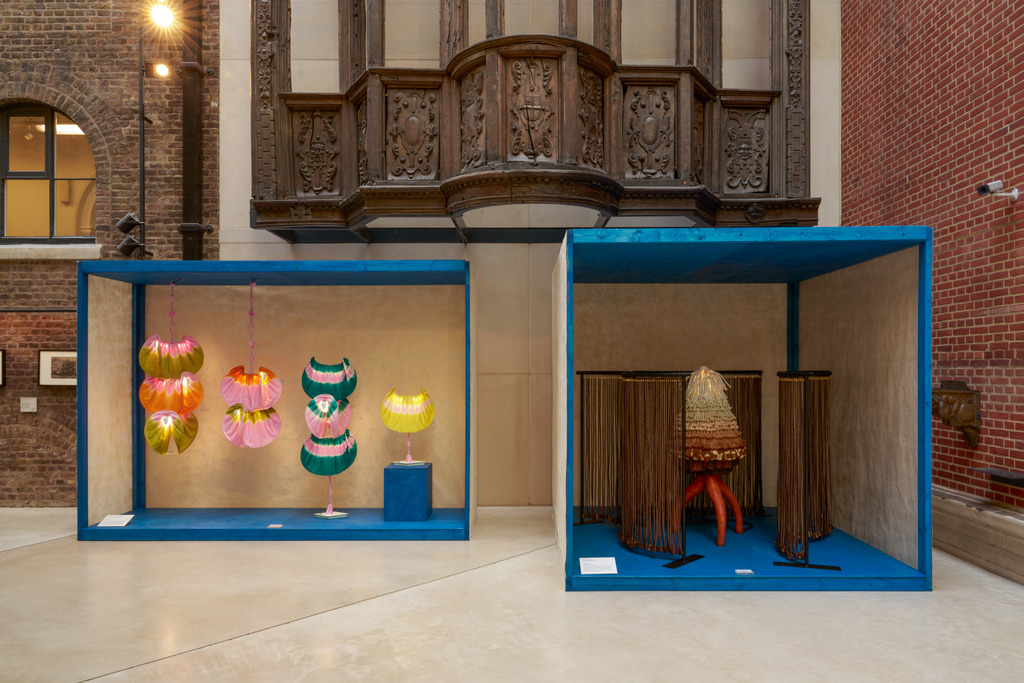 Craft x Tech installation at the V&A