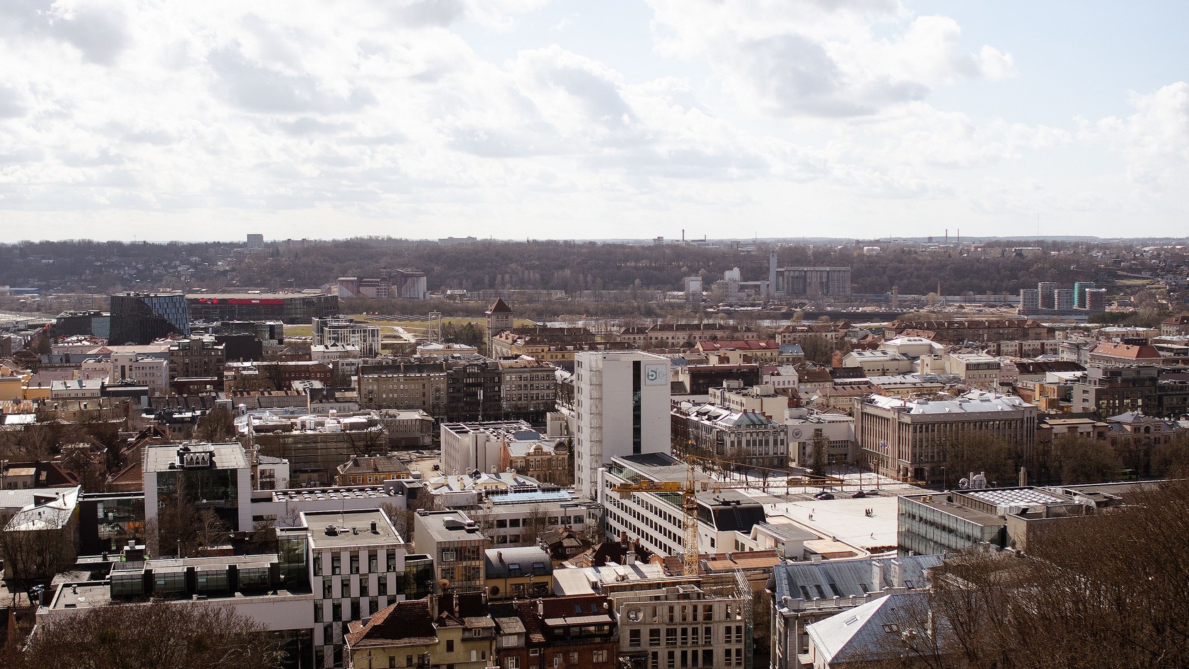 Urban architecture in Kaunas, Lithuania